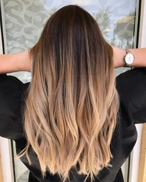 34 ایده رنگ مو سامبره زنانه؛ طبیعی، شیک و فوقالعاده لاکچری 23 Sombre hair color 22