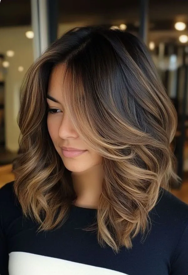 34 ایده رنگ مو سامبره زنانه؛ طبیعی، شیک و فوقالعاده لاکچری 30 Sombre hair color 26