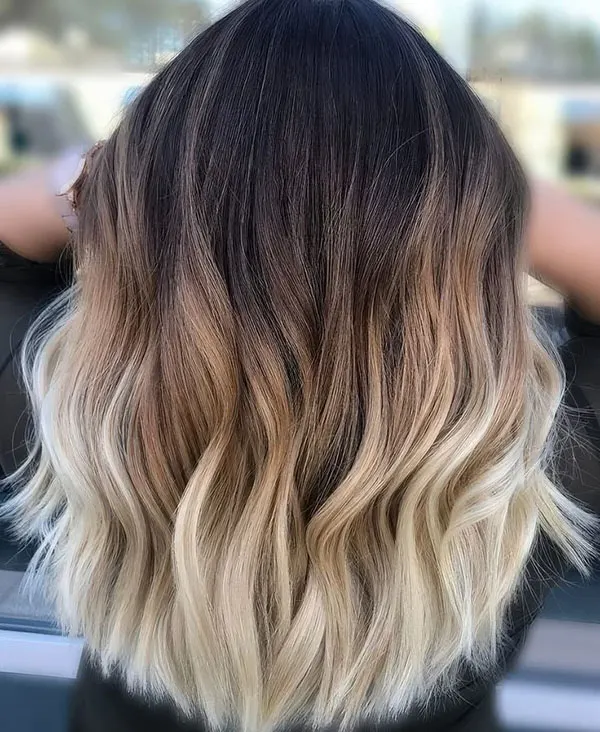 34 ایده رنگ مو سامبره زنانه؛ طبیعی، شیک و فوقالعاده لاکچری 32 Sombre hair color 28