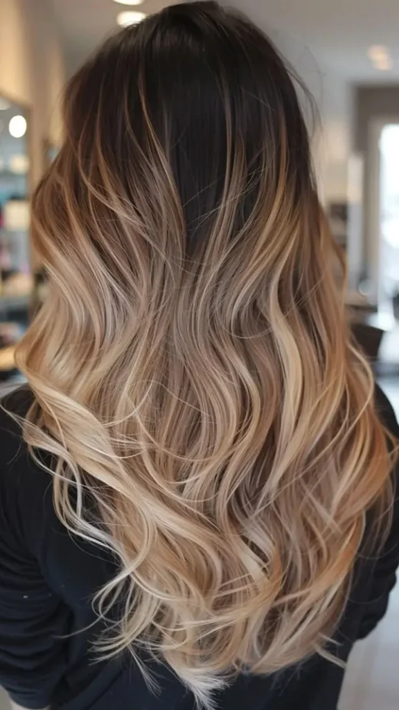34 ایده رنگ مو سامبره زنانه؛ طبیعی، شیک و فوقالعاده لاکچری 10 Sombre hair color 6
