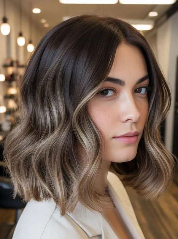 34 ایده رنگ مو سامبره زنانه؛ طبیعی، شیک و فوقالعاده لاکچری 8 Sombre hair color 7