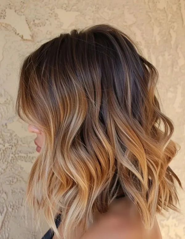 34 ایده رنگ مو سامبره زنانه؛ طبیعی، شیک و فوقالعاده لاکچری 12 Sombre hair color 8