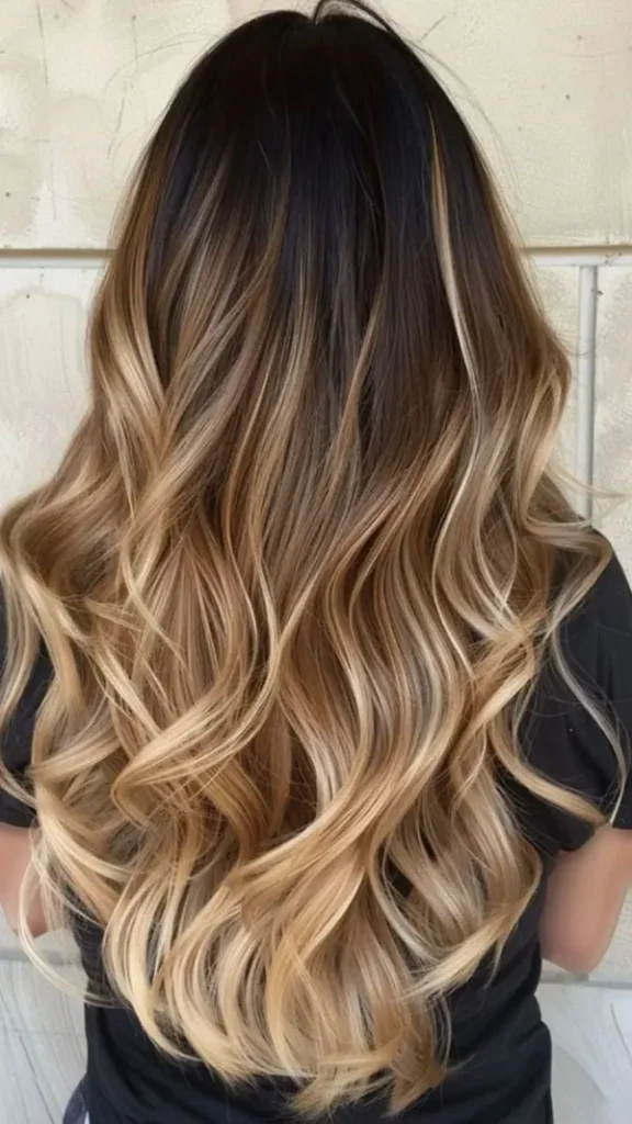 34 ایده رنگ مو سامبره زنانه؛ طبیعی، شیک و فوقالعاده لاکچری 13 Sombre hair color 9