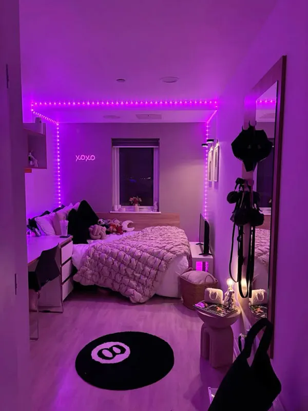 Sporty style bedroom decor for girls 13