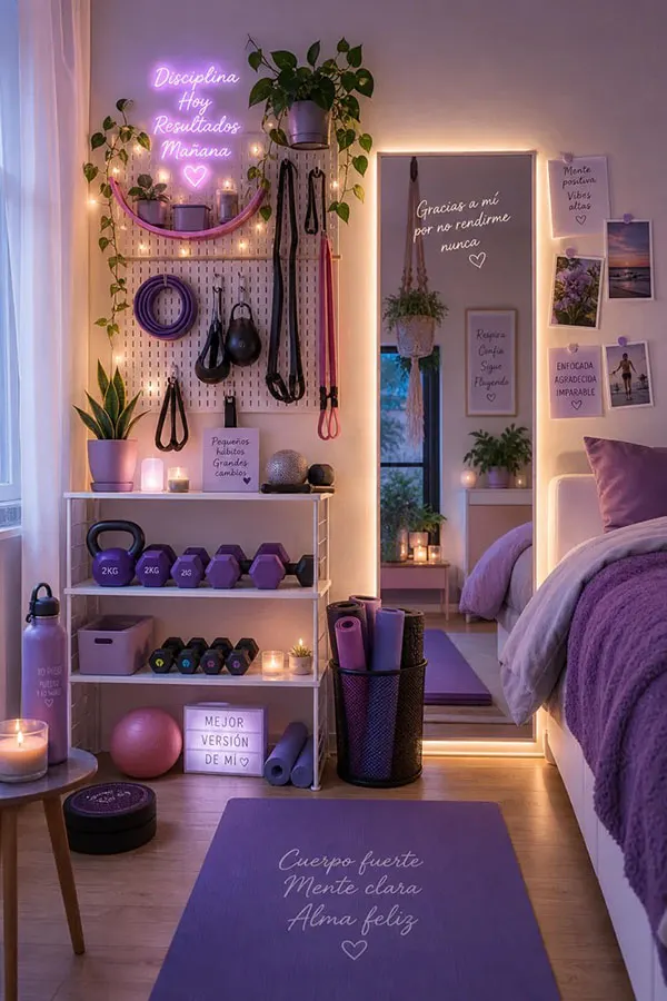 Sporty style bedroom decor for girls 32