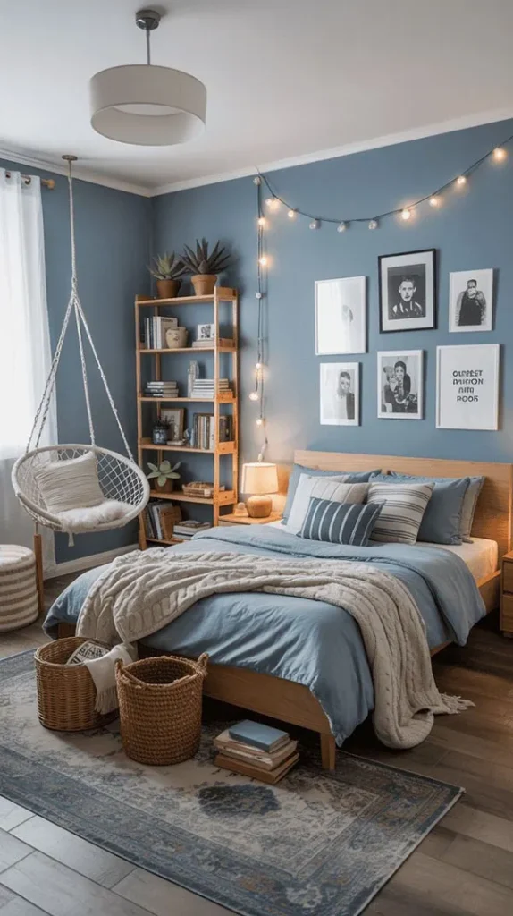 Sporty style bedroom decor for girls 7