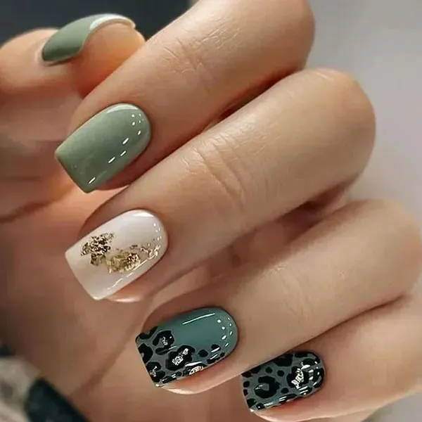 Square nail style for girls 26