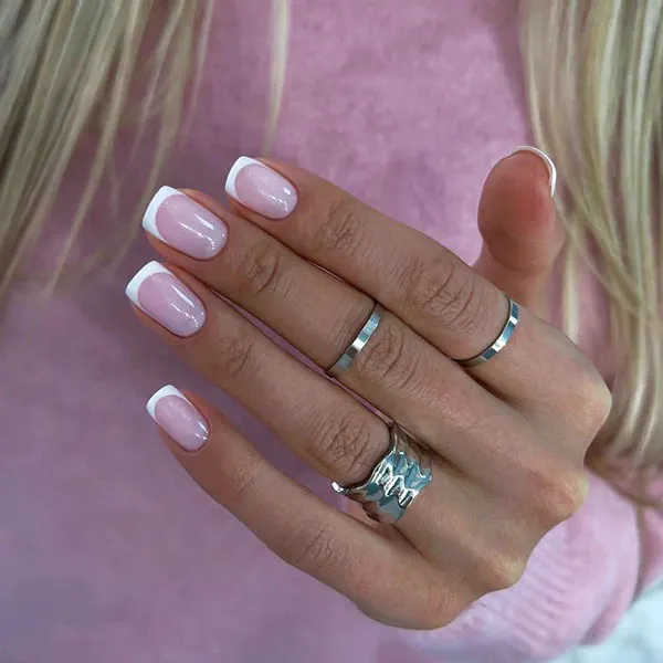 Square nail style for girls 29