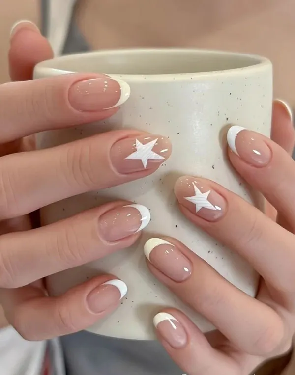 Star nail design 1