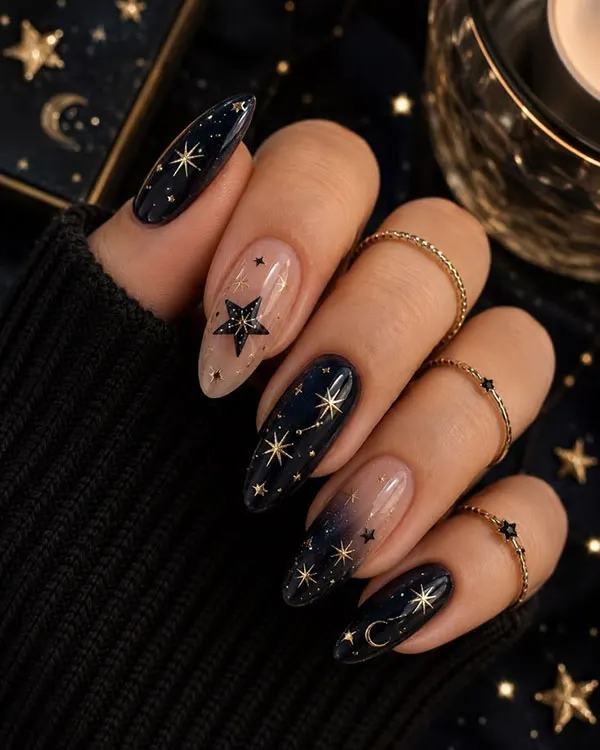 Star nail design 21