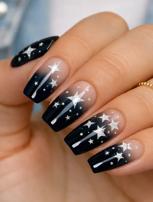 Star nail design 29
