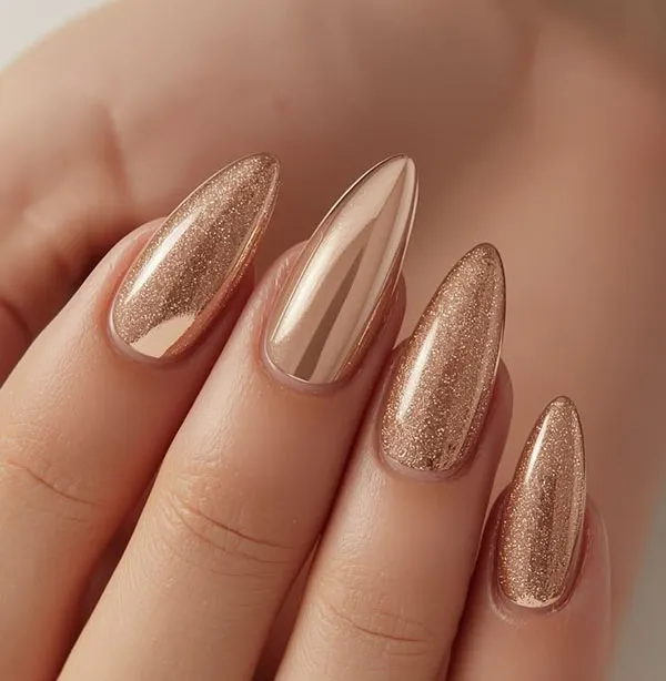Stylish artificial nails for girls 18