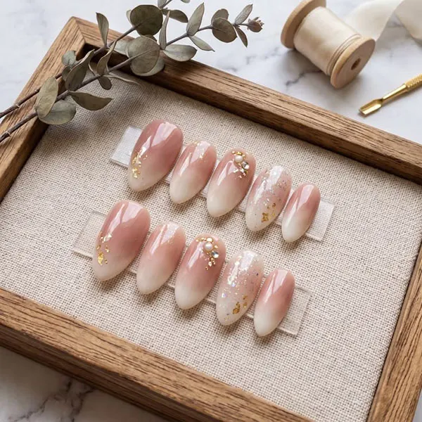 Stylish artificial nails for girls 28