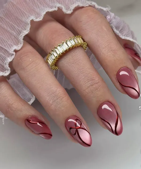 Stylish artificial nails for girls 32