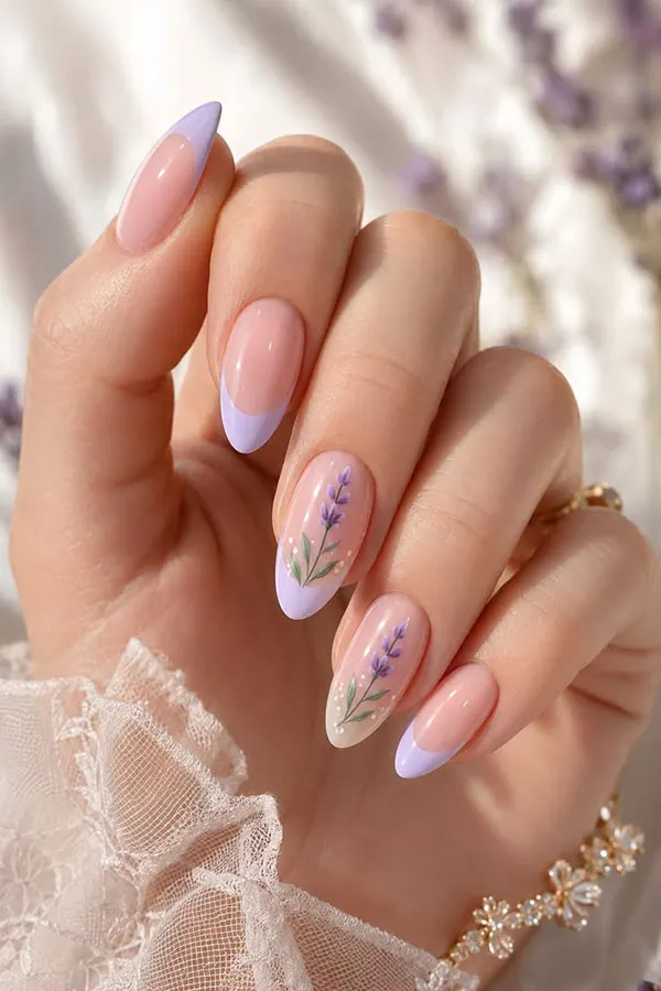 Stylish artificial nails for girls 5