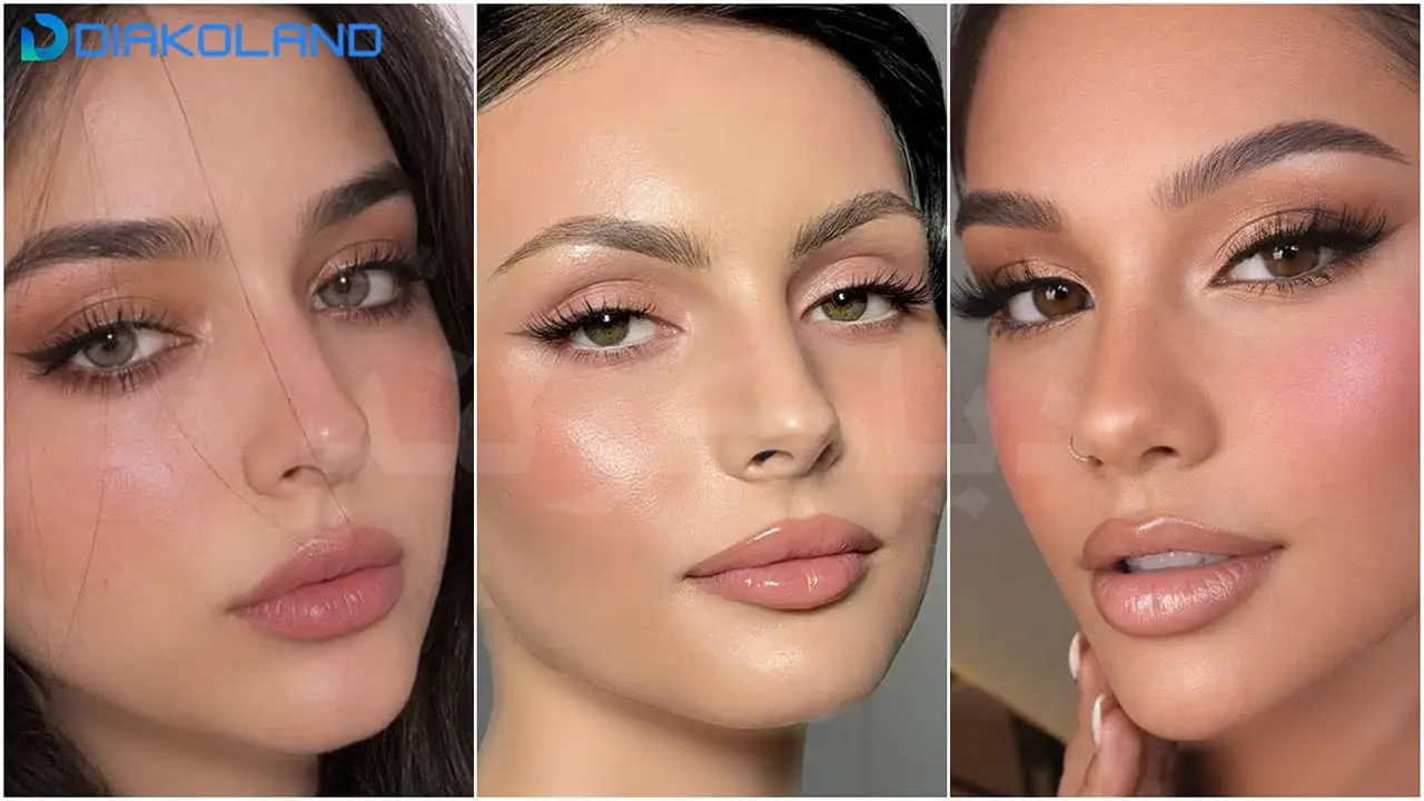 جدیدترین میکاپ ساده دخترانه
