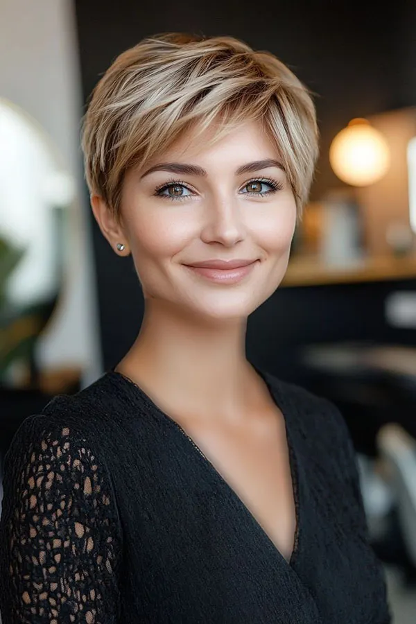 Trendy short hairstyle 12