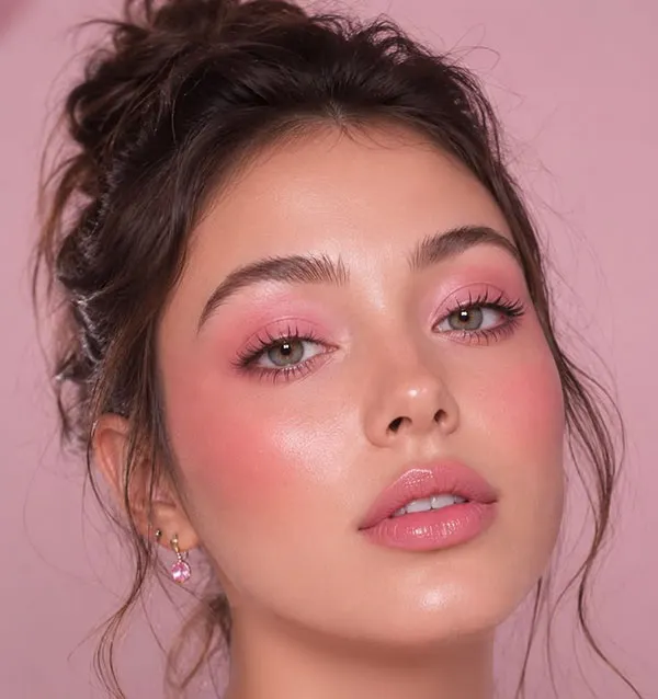 Types of facial makeup 16