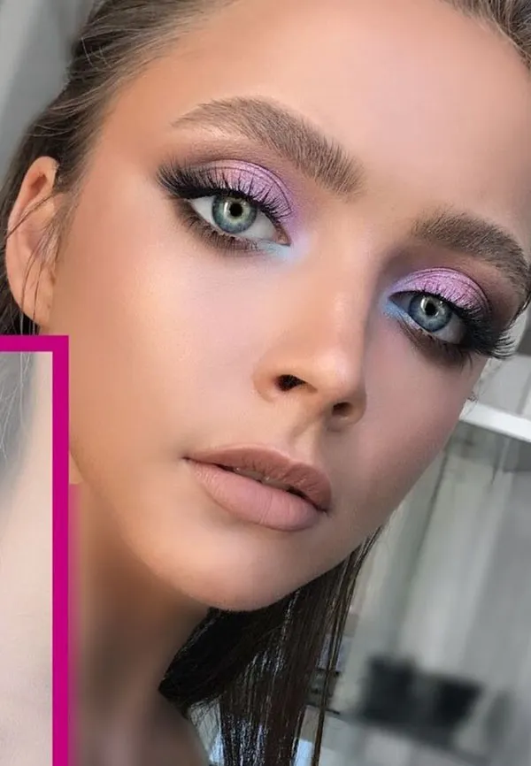 Types of facial makeup 19