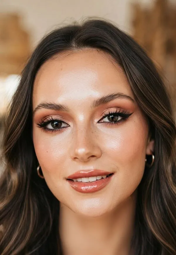 Types of facial makeup 8