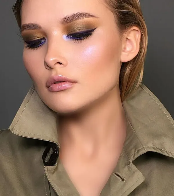 Types of facial makeup 9
