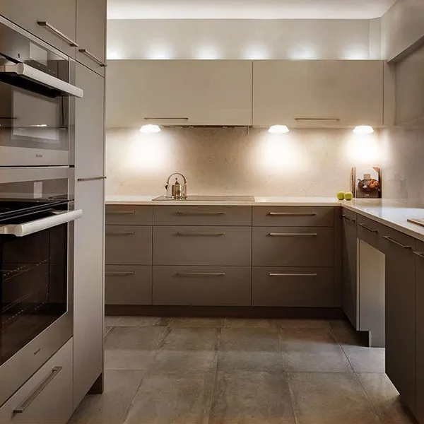 32 ایده لاین نوری زیر کابینت که ظاهر آشپزخانه را متحول میکند! 6 Under cabinet linear light 4