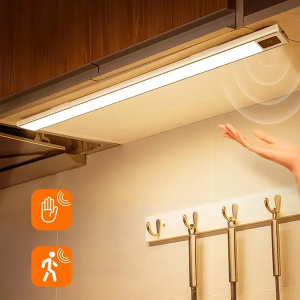32 ایده لاین نوری زیر کابینت که ظاهر آشپزخانه را متحول میکند! 8 Under cabinet linear light 7