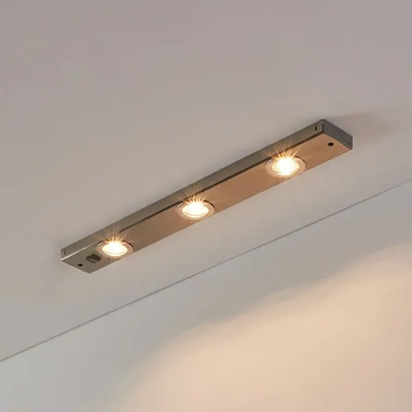 32 ایده لاین نوری زیر کابینت که ظاهر آشپزخانه را متحول میکند! 11 Under cabinet linear light 8