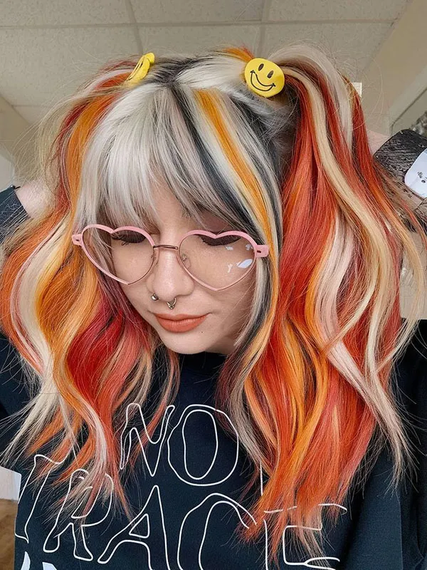 Unique hair color 1
