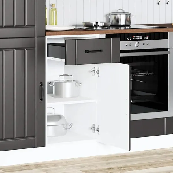 30 مدل کابینت وکیوم آشپزخانه؛ ایدههایی برای یک آشپزخانه شیک و ماندگار! 27 Vacuum pressed cabinets 26