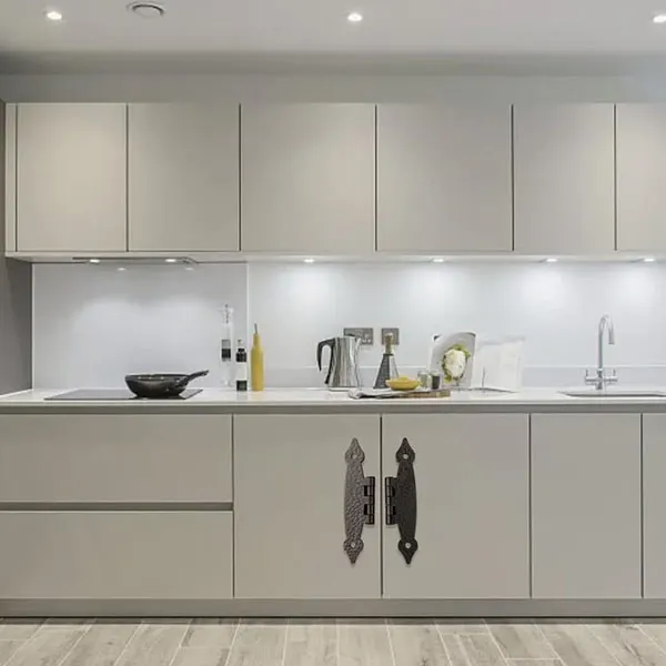 30 مدل کابینت وکیوم آشپزخانه؛ ایدههایی برای یک آشپزخانه شیک و ماندگار! 9 Vacuum pressed cabinets 6