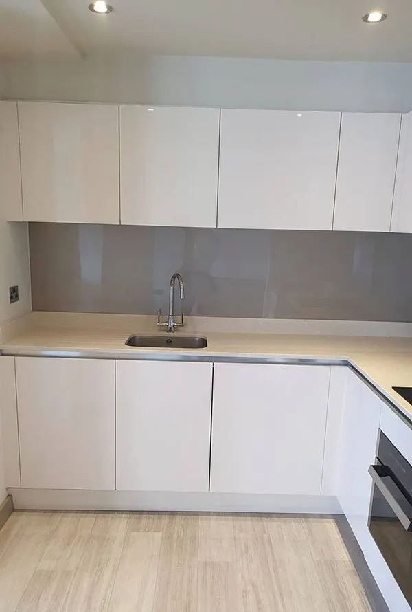 White Membrane Cabinets 20