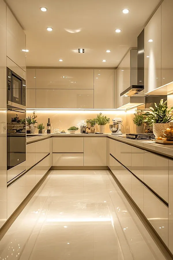 White and Nescafe colored cabinets 28