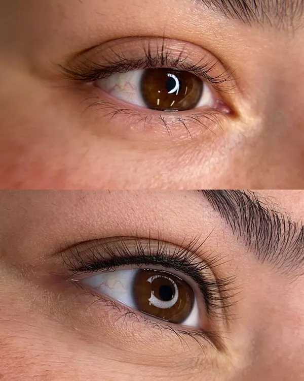 31 مدل بن مژه دنباله دار؛ ترندی که چشمها را بدون خط چشم کشیدهتر نشان میدهد! 7 Winged lash line enhancement 3