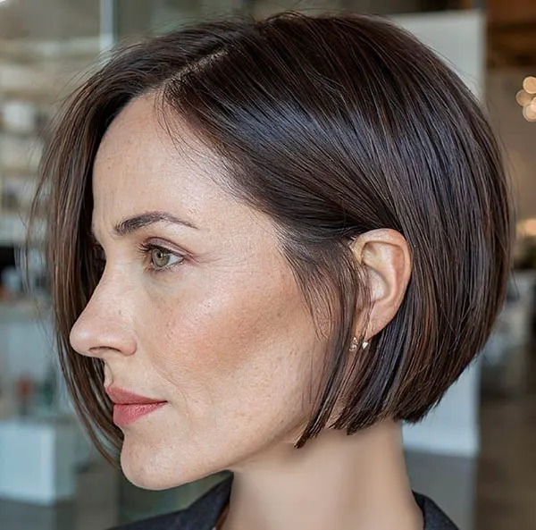 Womens short haircut 1