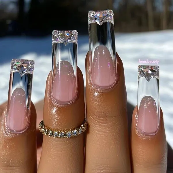 Artificial glass nails 1