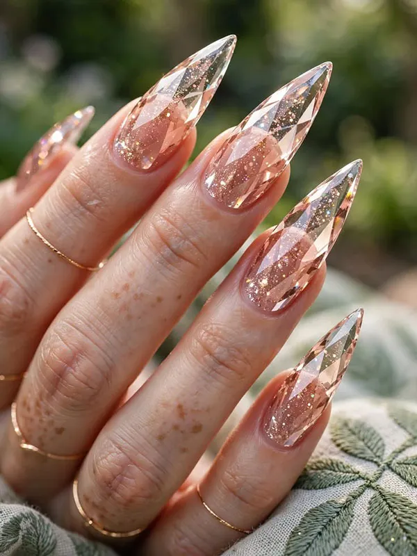 Artificial glass nails 16