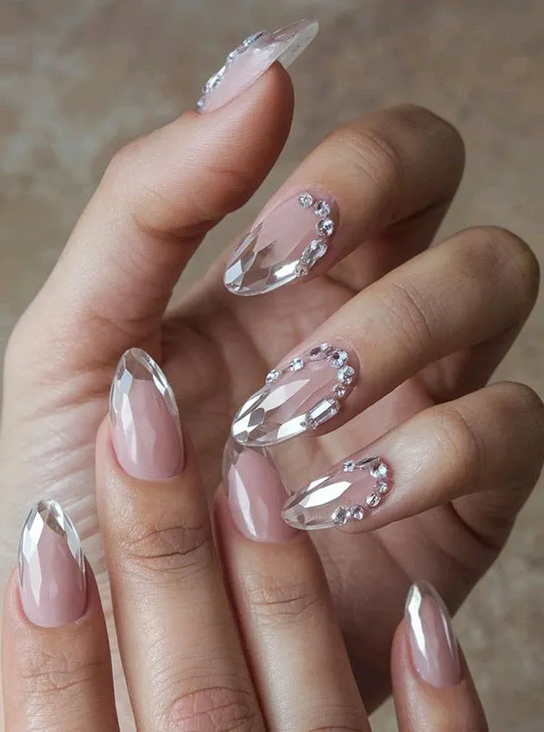 Artificial glass nails 21