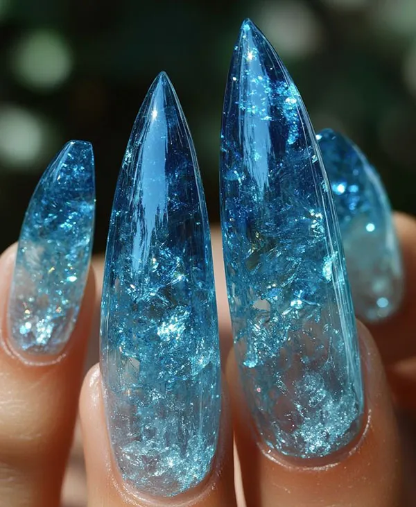 Artificial glass nails 33