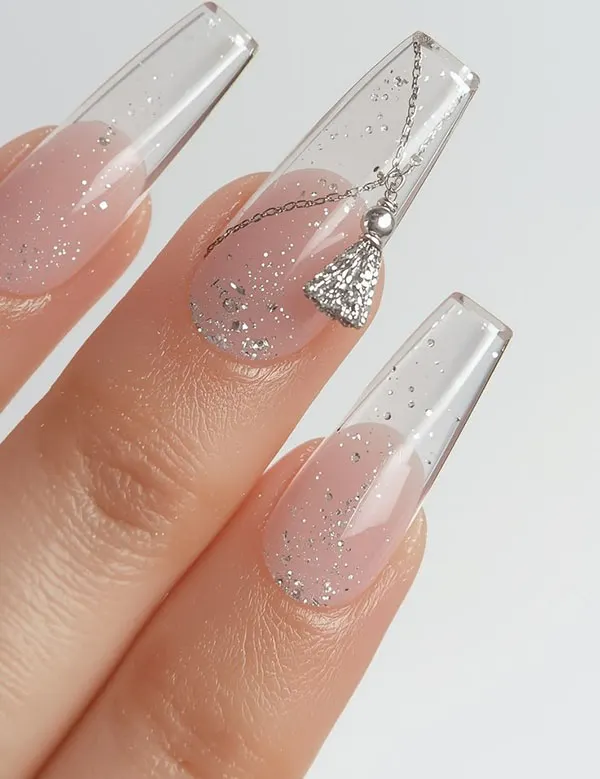 Artificial glass nails 9