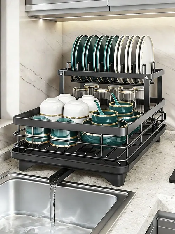 Cabinet dish rack 20