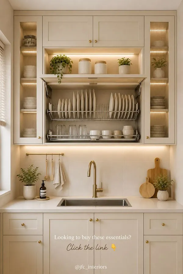 Cabinet dish rack 6