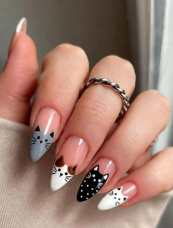 Cat nail design 10