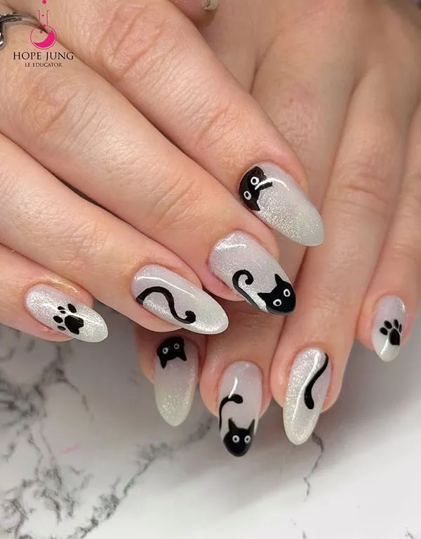 Cat nail design 19