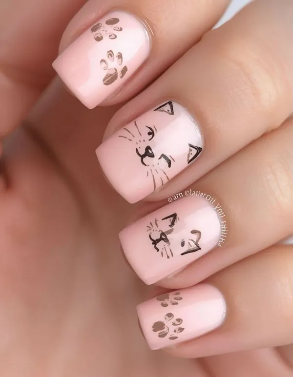Cat nail design 26
