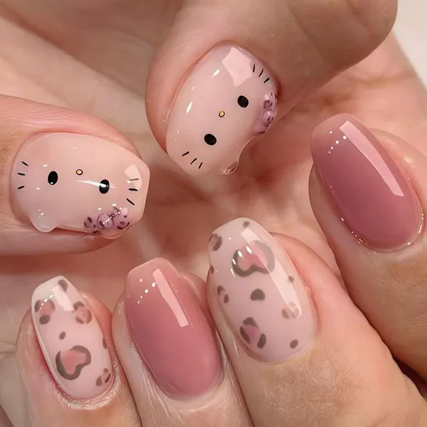Cat nail design 6