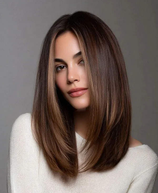 Chic long bob hairstyle for women 19