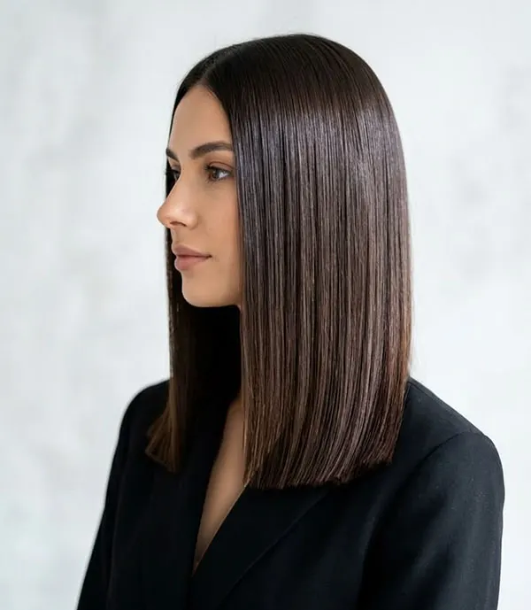 Chic long bob hairstyle for women 23