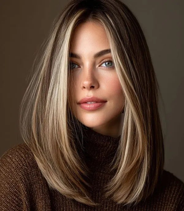 Chic long bob hairstyle for women 25