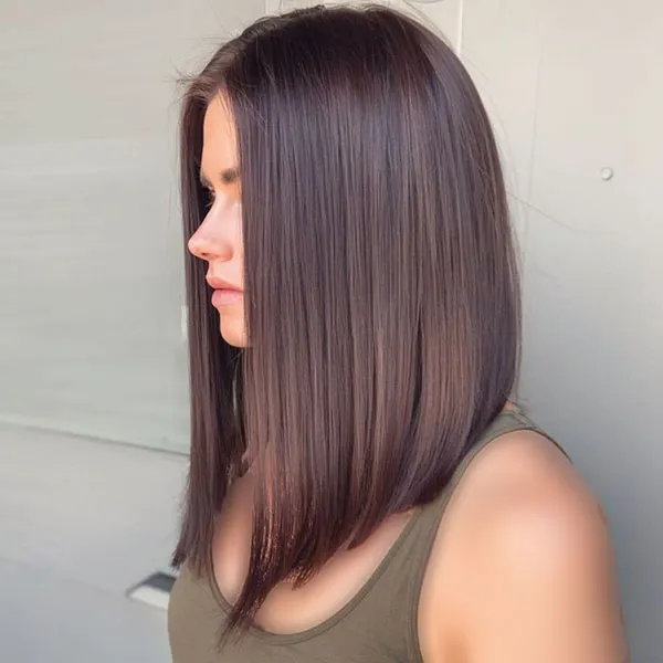 Chic long bob hairstyle for women 9